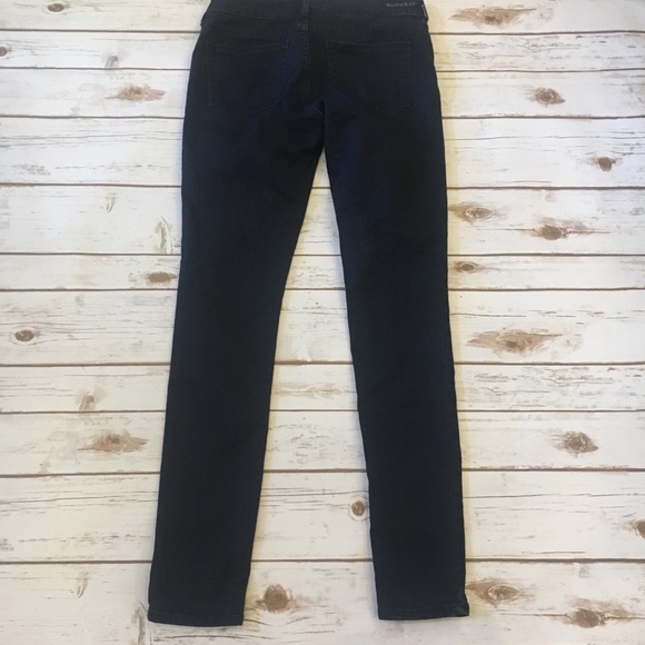 Bullhead Black Denim Leggings Jeans Size 7(Jr) - Picture 7 of 8